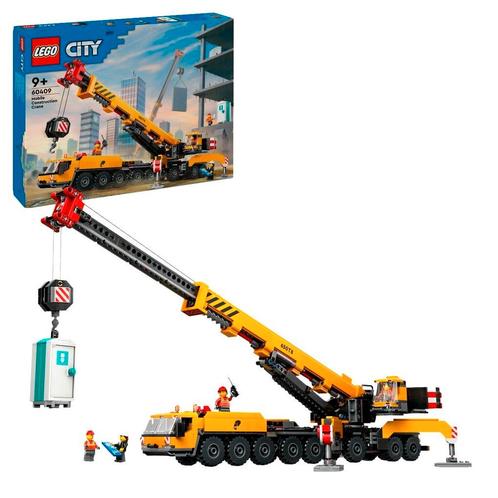 LEGO City 60409 Gele Mobiele Bouwkraan, Kinderen en Baby's, Speelgoed | Duplo en Lego, Nieuw, Verzenden