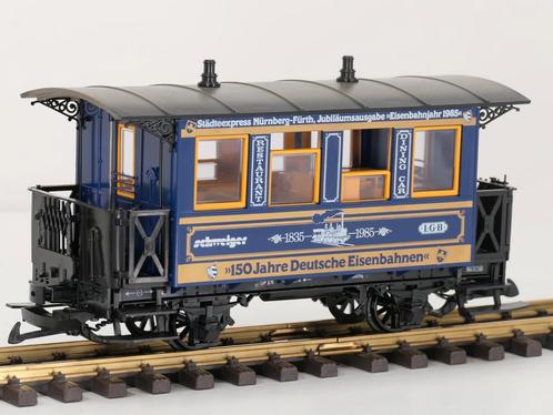 LGB 3007 S Schweiger 150 Jahre Deutsche Eisenbahn Wagon 1..., Hobby en Vrije tijd, Modeltreinen | Overige schalen, Wagon, Nieuw