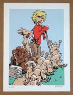 Walthéry, François - 1 Silkscreen - Natacha - Hommage à, Nieuw