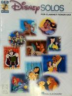 Disney Solos for Clarinet/Tenor Sax (score), Nieuw, Verzenden