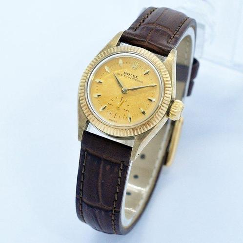 Rolex - Oyster Perpetual Lady - Ref. 6509 - Dames -, Sieraden, Tassen en Uiterlijk, Horloges | Heren