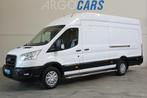 Ford Transit 350 2.0 TDCI L4/H3 TREND RWD AUTOMAAT 170PK NAP, Automaat, Stof, Gebruikt, Wit