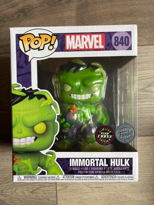Funko - Funko Pop MARVEL Collection of 7 - Chase Glow, Antiek en Kunst, Antiek | Speelgoed