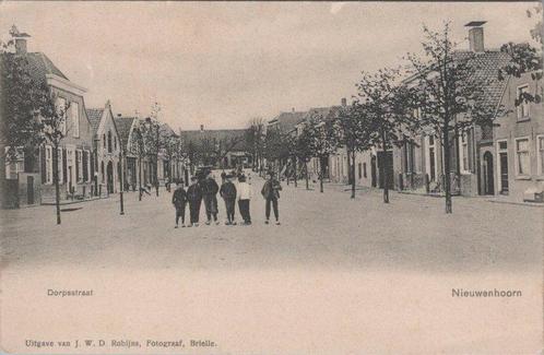 NIEUWENHOORN - Dorpsstraat, Verzamelen, Ansichtkaarten | Nederland, Verzenden