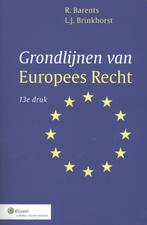 Grondlijnen van Europees recht / Studiepockets strafrecht, Boeken, Wetenschap, Verzenden, Zo goed als nieuw, L.J. Brinkhorst