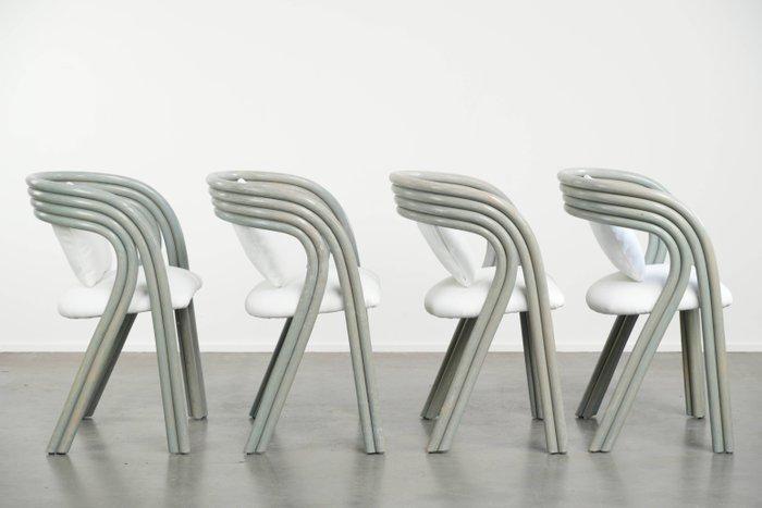 Rohé Noordwolde - Axel Enthoven - Eetkamerstoel (4) - Hout,, Antiek en Kunst, Antiek | Meubels | Stoelen en Banken