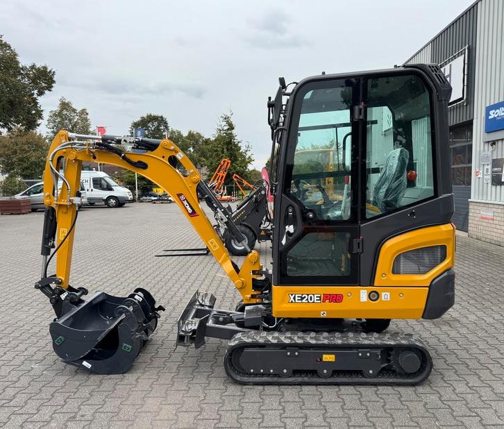 XCMG XE20E Pro | airco | minigraver | lease €360 per maand, Zakelijke goederen, Machines en Bouw | Kranen en Graafmachines, Graafmachine