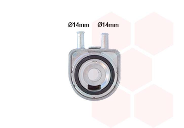 OLIEKOELER VOOR CITROEN BERLINGO G_ 2002-2007 1103H4, Auto diversen, Auto-accessoires, Nieuw, Ophalen of Verzenden