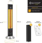 KESSER® Staande warmtestraler, infrarood staande warmtestral, Tuin en Terras, Verzenden, Nieuw