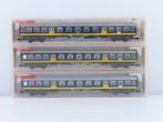 Fleischmann N - 8155 - Modeltrein personenwagen (3) - 3x, Hobby en Vrije tijd, Modeltreinen | N-Spoor, Nieuw