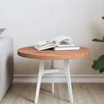 vidaXL Tafelblad rond Ø50x2,5 cm massief beukenhout, Huis en Inrichting, Tafels | Eettafels, Verzenden, Nieuw