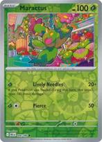 Maractus 008/086 Reverse Holo Black Bolt, Ophalen of Verzenden, Nieuw, Losse kaart, Foil