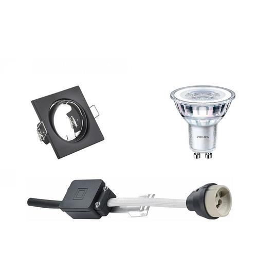 Voordeelset: LED Spot Set - GU10 Fitting - Inbouw Vierkant -, Huis en Inrichting, Lampen | Spots, Plafondspot of Wandspot, Nieuw