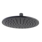 Hoofddouche Wiesbaden Caral Rond 25 cm Antikalk Mat Zwart, Doe-het-zelf en Verbouw, Sanitair, Ophalen of Verzenden, Nieuw, Kraan