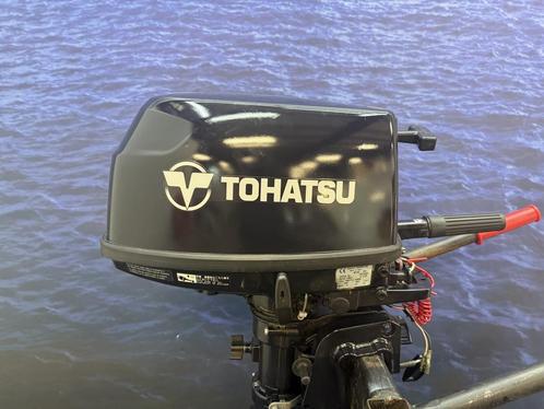 Tohatsu 6 pk buitenboordmotor Ultra Lang, Watersport en Boten, Buiten- en Binnenboordmotoren, Buitenboordmotor, 5 tot 10 pk, Viertaktmotor