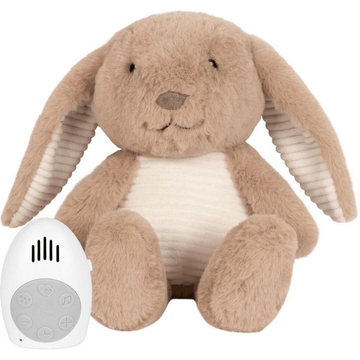 Bruin knuffelkonijn Milo met hartslagfunctie voor baby’s, Kinderen en Baby's, Speelgoed | Knuffels en Pluche, Nieuw, Ophalen of Verzenden