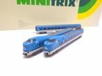 Minitrix N - 1286 - Treinstel (1) - KLM Koploper ICM - NS, Hobby en Vrije tijd, Modeltreinen | N-Spoor, Nieuw