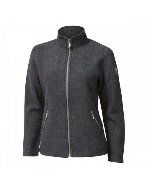 Ivanhoe vest Bella FZ voor dames van wol - Graphite Marl..., Kleding | Dames, Truien en Vesten, Grijs, Nieuw, Verzenden