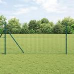 vidaXL Houten Heipalen 7 stuks Groen Ø32 mm 190 cm, Verzenden, Nieuw