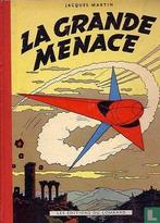 Lefranc - La grande menace - 1954, Boeken, Stripboeken, Eén stripboek, Verzenden, Gelezen, Martin, Jacques.