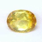 Zonder Minimumprijs Geel, Groen Sfaleriet - 3.57 ct -, Nieuw