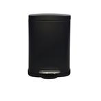 Practo Home pedaalemmer design 3l - mat zwart, Huis en Inrichting, Verzenden, Nieuw