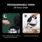 Koffiezetapparaat - filterkoffie - met thermoskan - RVS •, Verzenden, Zo goed als nieuw