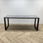 Tweedehands sta-tafel (bxd) 250x90 cm, hoogte 102 cm,, Huis en Inrichting, Ophalen of Verzenden, Gebruikt, Metaal