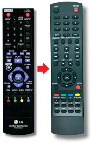 Alternatieve LG AKB72911501 en AKB73095401 afstandsbediening, Audio, Tv en Foto, Afstandsbedieningen, Verzenden