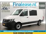 Volkswagen Crafter 35 2.0 TDI L3H2 177PK Dubbel Cabine Navi, Volkswagen, Wit, Nieuw, Lease