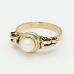 Ring - 14 karaat Geel goud - Parel, Nieuw