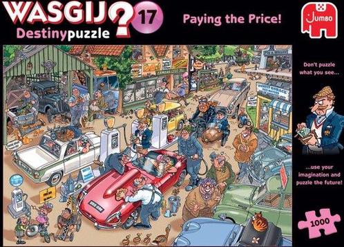 Wasgij Destiny 17 - Het mag wat kosten! - 1000 stukjes -, Hobby en Vrije tijd, Denksport en Puzzels, Zo goed als nieuw, Ophalen of Verzenden