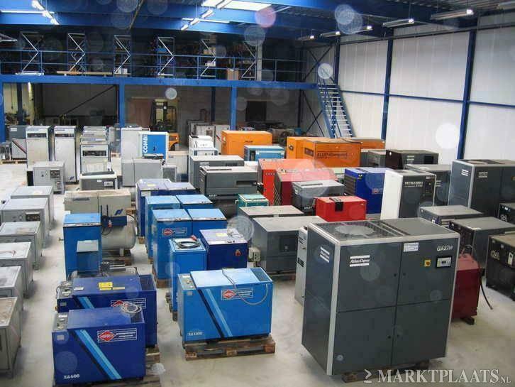 Atlas Copco schroefcompressor Persluchtcentrum Harderwijk, Zakelijke goederen, Machines en Bouw | Pompen en Compressoren