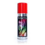 Carnaval verkleed haar verf/spray rood 125 ml - Haarspray, Ophalen of Verzenden, Nieuw