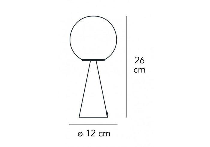 Fontana Arte - Gio Ponti - Tafellamp - Bilia Mini - Glas,, Antiek en Kunst, Antiek | Lampen