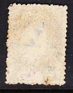 Ceylon 1862 - 6 Pence gebruikt met wmk met een letter is, Gestempeld