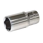 Silverline Diepe metrische dop - 27 mm - chroom vanadium..., Doe-het-zelf en Verbouw, Gereedschap | Handgereedschap, Ophalen of Verzenden