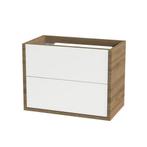 Tiger Boston Wastafelonderkast 80 cm Hoogglans Wit Chalet, Ophalen of Verzenden, Nieuw, Bad
