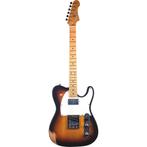 Jet Guitars JT-350 SBR elektrische gitaar - Sunburst (Relic), Muziek en Instrumenten, Snaarinstrumenten | Gitaren | Elektrisch