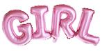 Jep-Party Girl Roze 108 cm Folieballon 443071, Kinderen en Baby's, Kraamcadeaus en Geboorteborden, Verzenden, Nieuw