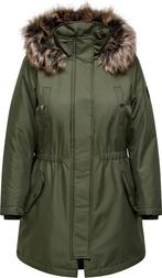 ONLY CARMAKOMA Maat M-46/48 CARIRENA PARKA COAT OTW Dames, Kleding | Dames, Jassen | Winter, Verzenden, Nieuw
