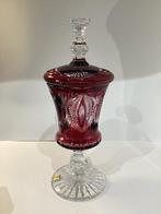 dekselvaas - Bonbonnière - Kristal - Caesar Crystal - 40 cm, Antiek en Kunst, Antiek | Glas en Kristal
