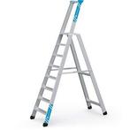 Trap met veiligheidsplatform 8 treden Zarges, Seventec S, Doe-het-zelf en Verbouw, Ladders en Trappen, Nieuw