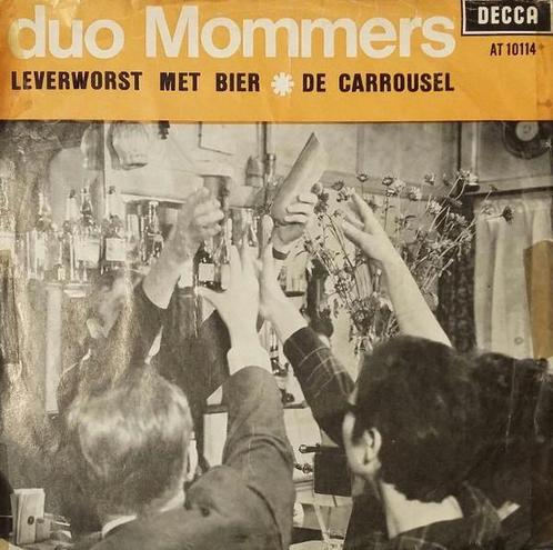 Single - Duo Mommers - Leverworst Met Bier / De Carrousel Po, Cd's en Dvd's, Vinyl | Nederlandstalig, Verzenden