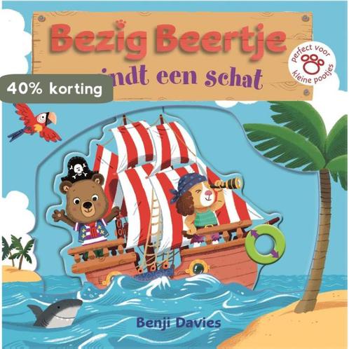 Bezig Beertje vindt een schat / Bezig Beertje 9789025753054, Boeken, Kinderboeken | Baby's en Peuters, Zo goed als nieuw, Verzenden
