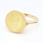 Ring - 18 karaat Geel goud, Sieraden, Tassen en Uiterlijk, Ringen, Nieuw