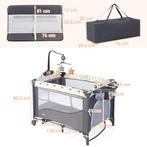 2dekans | Coast Babybed met matras en Muziekmobiel - 110 x, Ophalen of Verzenden, Zo goed als nieuw