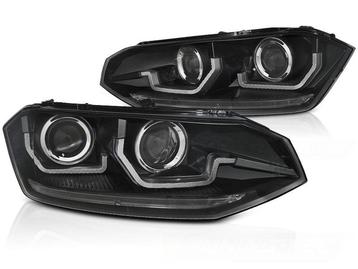 Koplampen voor VW POLO VI 2G 2017- LED ZWART beschikbaar voor biedingen