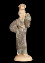 Oud-Chinees Terracotta Vrouwelijk hofdienaar beeldje (Zonder
