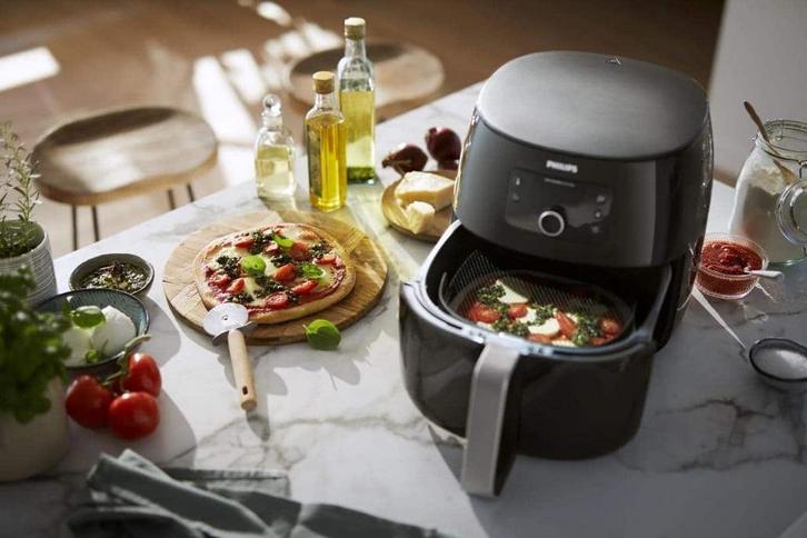Philips Airfryer HD9953/00 Airfryer Pizza-bakplaat, Witgoed en Apparatuur, Airfryers, Zo goed als nieuw, Ophalen of Verzenden